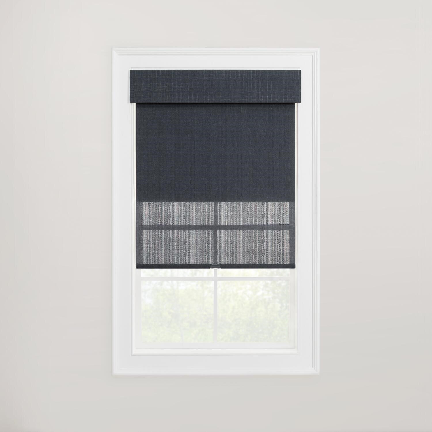 * MADE TO MEASURE LINEN MATERIAL ROLLER BLINDS *EASY TO FIT* 5 COLOURS